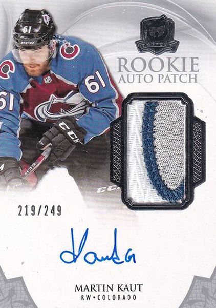 AUTO RC patch karta MARTIN KAUT 20-21 UD The CUP Rookie Auto Patch /249